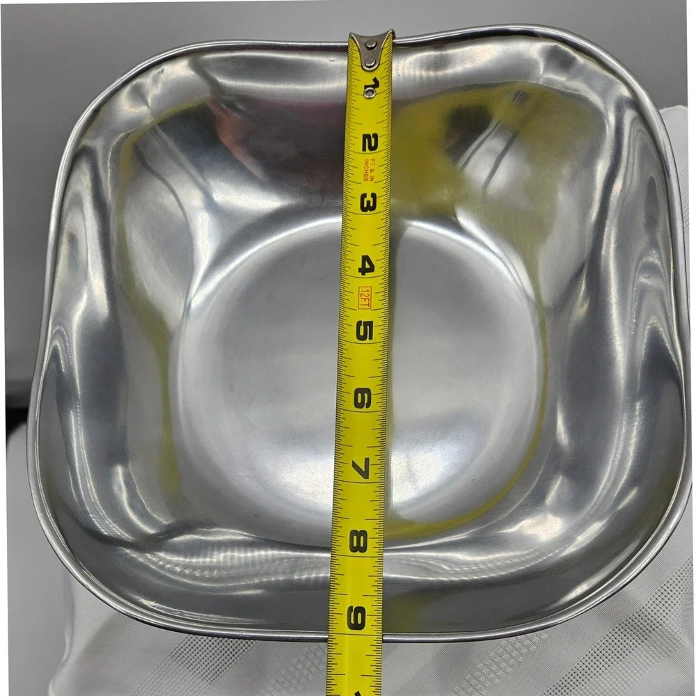 Wilton Armetale Boston MD Bowl Silver‎ Polished Square 109284 Made in USA